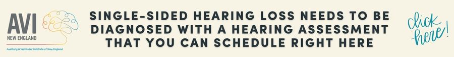Single-Sided Hearing Loss Needs To Be Diagnosed With A Hearing Assessment That You Can Schedule Right Here